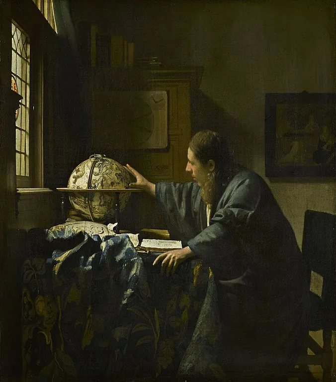 The Astronomer by Johannes  Vermeer, 1668