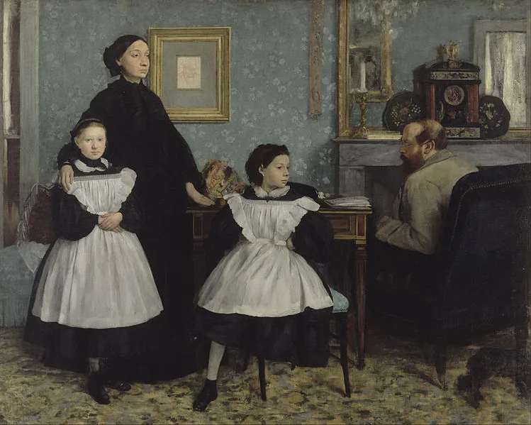 The Bellelli Family by Edgar Degas, 1858