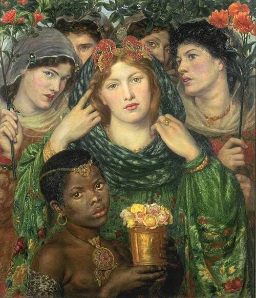 The Beloved by Gabriel Charles Dante Rossetti, 1865