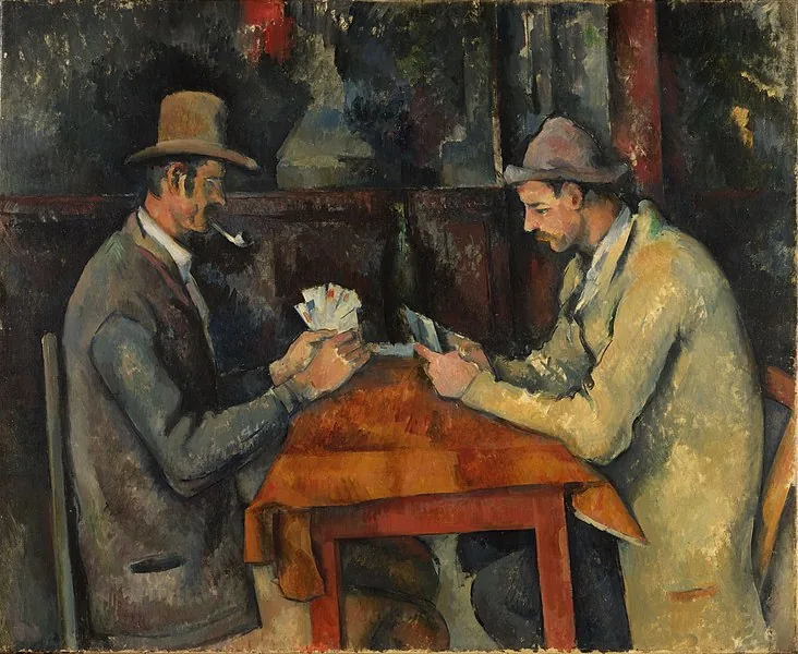 The Card Players by Paul Cézanne, 1892