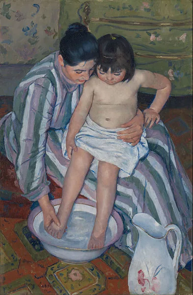 The Child’s Bath by Mary Cassatt, 1893