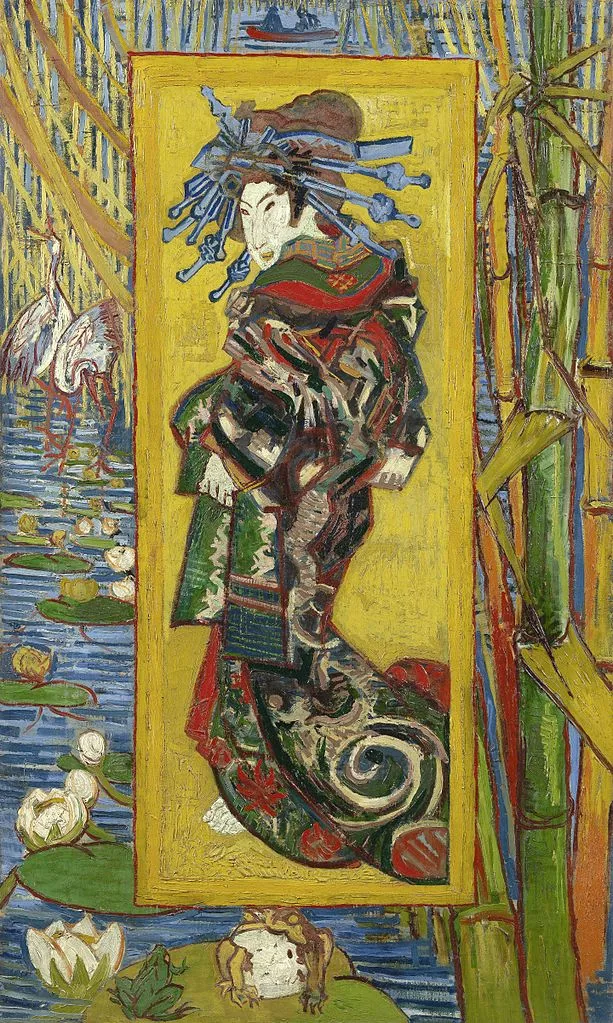 The Courtesan (after Eisen) by Vincent van Gogh, 1887