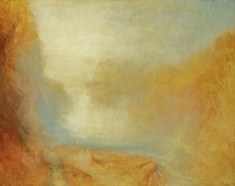 The Falls of the Clyde by Joseph Mallord William Turner, 1845