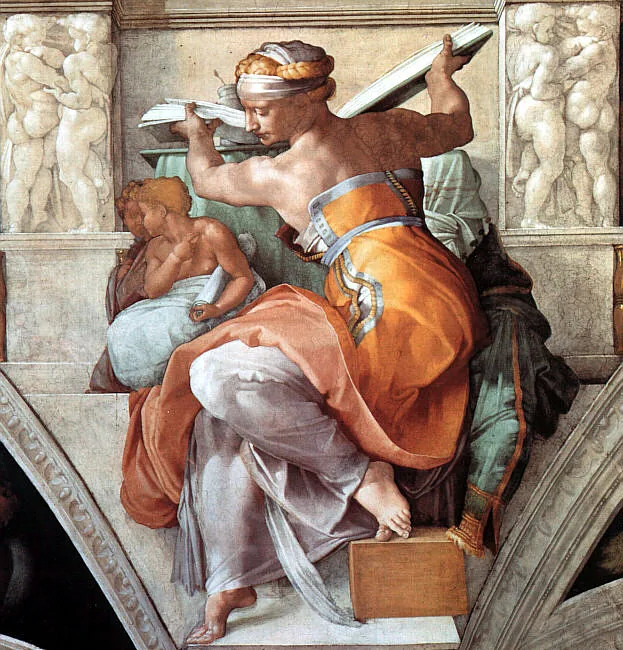 The Libyan Sibyl by Michelangelo Buonarroti, 1511