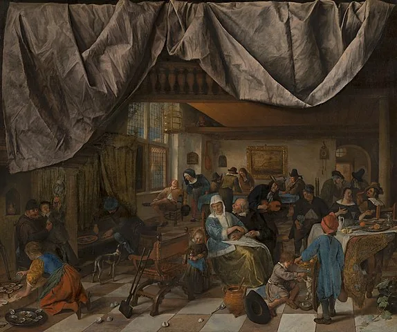 The Life of Man by Jan Steen, 1665