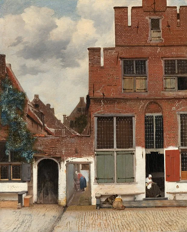The Little Street by Johannes  Vermeer, 1658