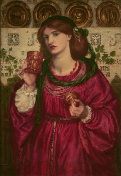 The Loving Cup by Gabriel Charles Dante Rossetti, 1867