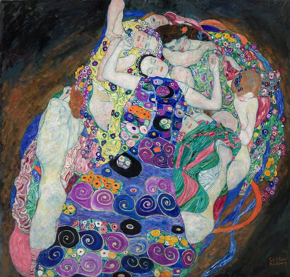 The Maiden by Gustav Klimt, 1913