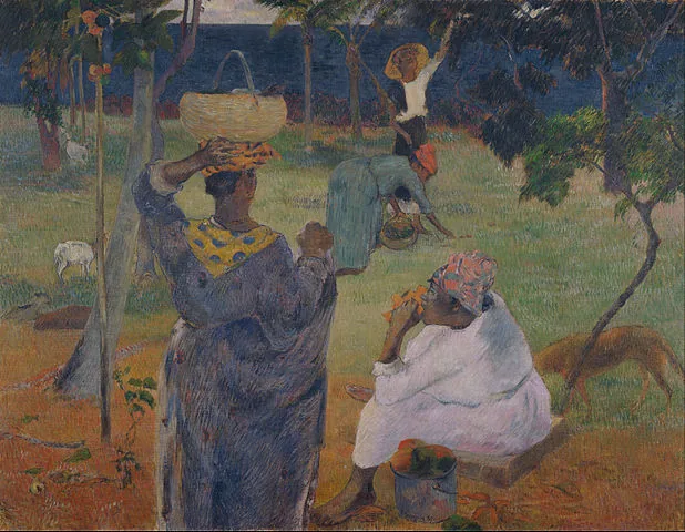 The Mango Trees, Martinique by Paul Gauguin, 1887