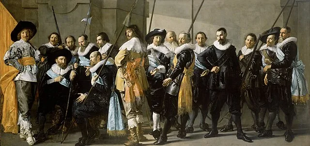 The Meagre Company by Frans Hals, 1637
