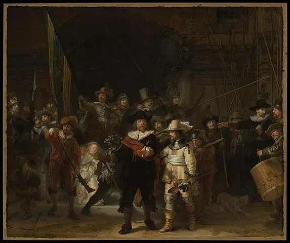 The Night Watch by Rembrandt van Rijn, 1642