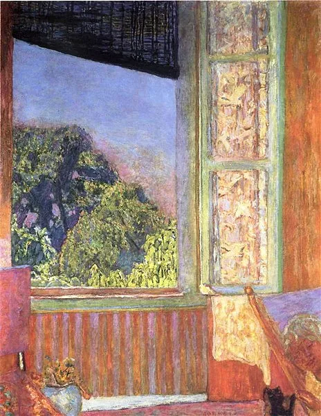 The Open Window by Pierre Bonnard, 1921