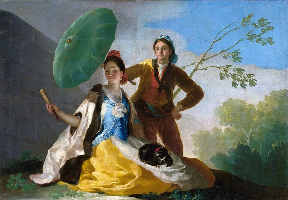 The Parasol by Francisco José de Goya y Lucientes, 1777