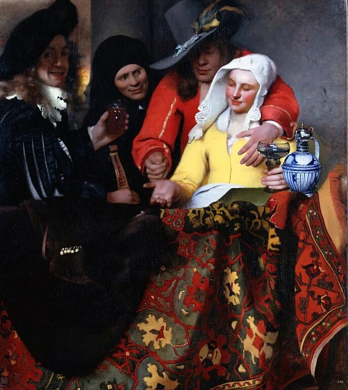 The Procuress by Johannes  Vermeer, 1656