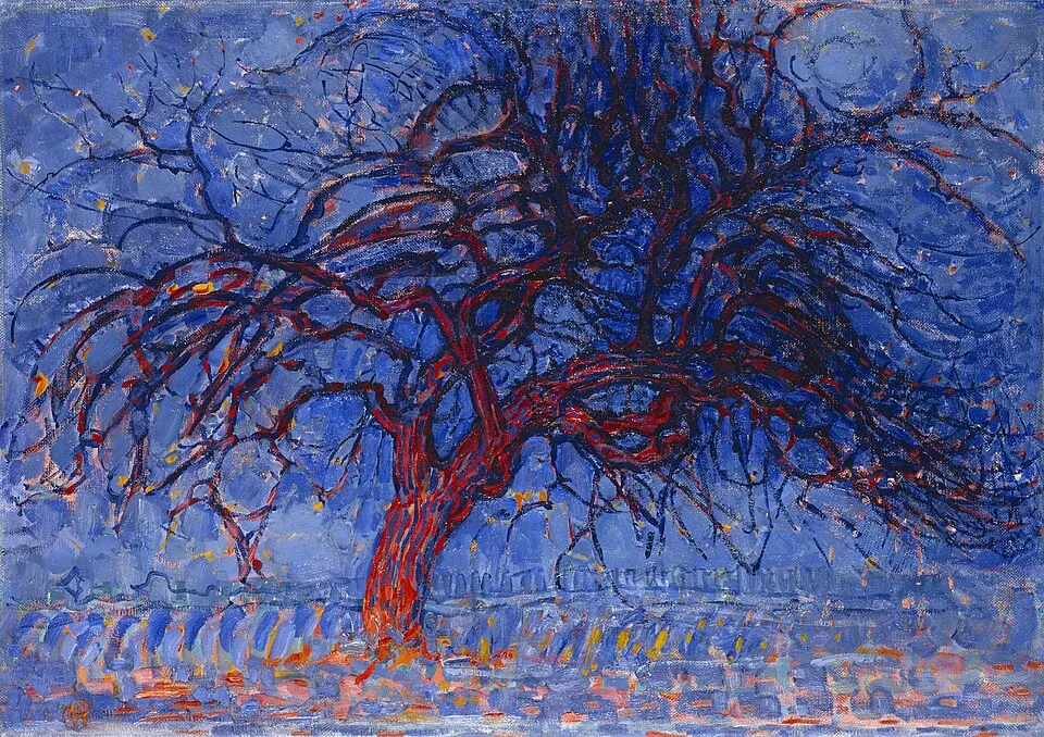 The Red Tree by Piet Mondrian, 1908