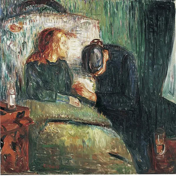 The Sick Child by Edvard Munch, 1907
