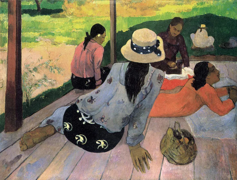 The Siesta by Paul Gauguin, 1892