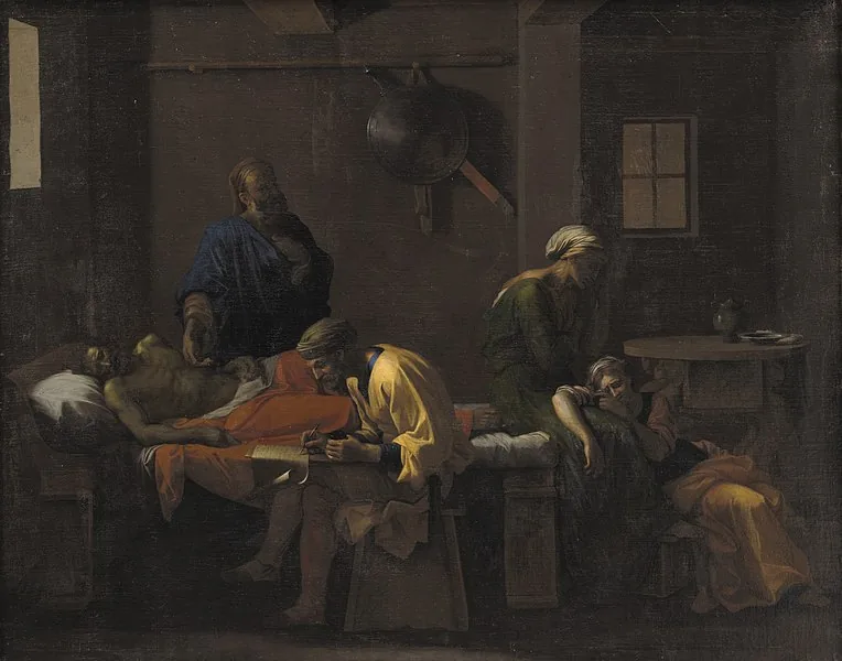 The Testament of Eudamidas by Nicolas Poussin, 1644