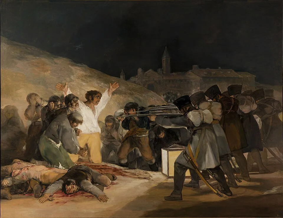 The Third of May by Francisco José de Goya y Lucientes, 1814