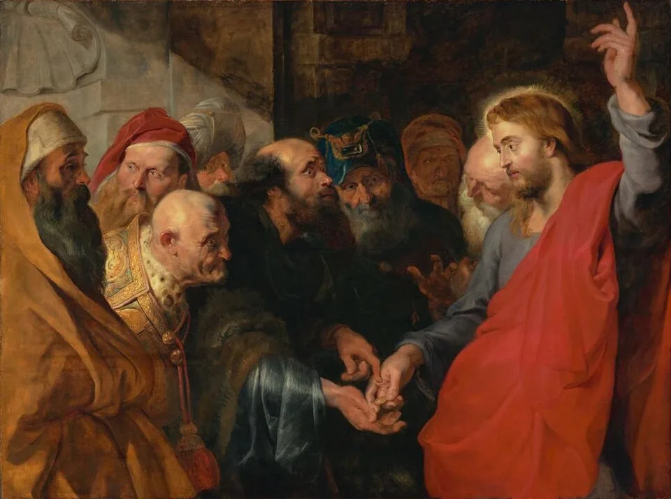 The Tribute Money by Peter Paul Rubens, 1615
