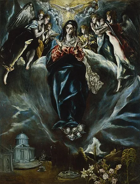 The Virgin of the Immaculate Conception by Doménikos Theotokópoulos, 1608