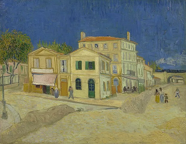 The Yellow House by Vincent van Gogh, 1888