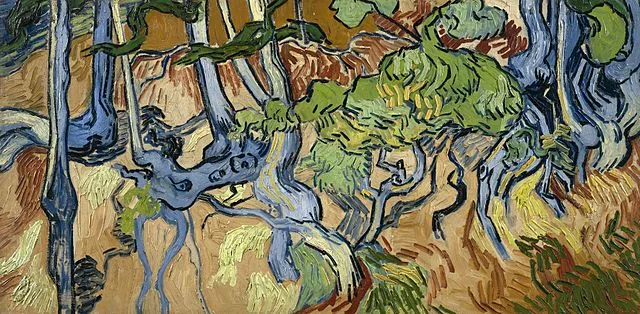 Tree Roots by Vincent van Gogh, 1890