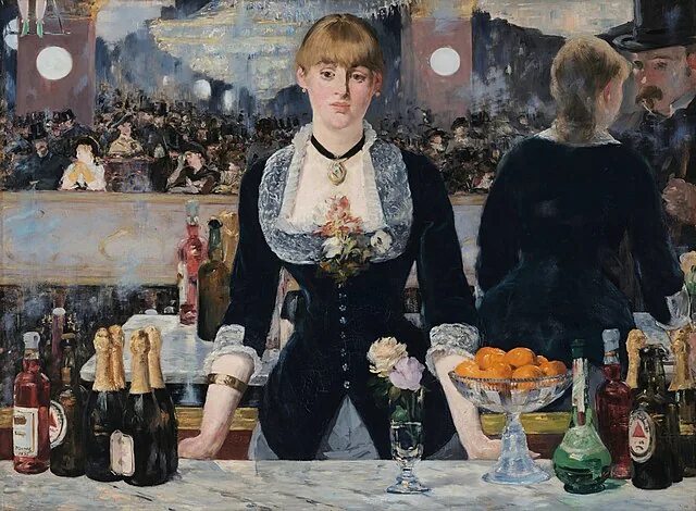 Un Bar aux Folies-Bergère by Édouard Manet, 1882