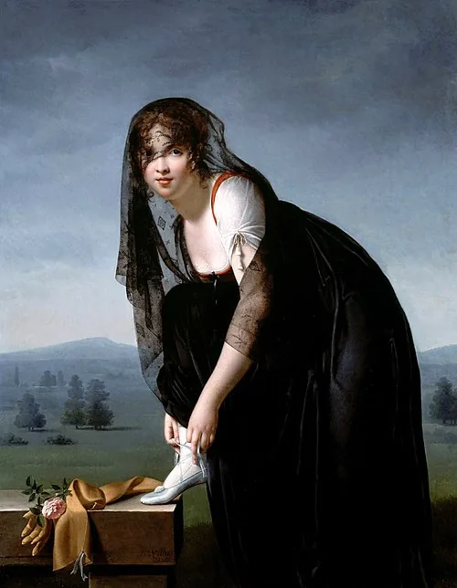 Une etude de femme d’ apres nature by Marie-Denise Villers, 1802