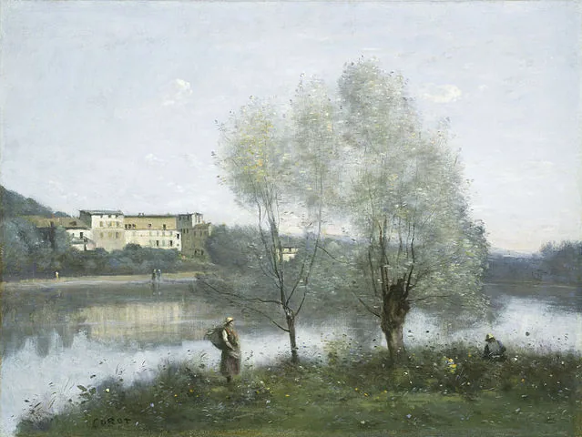 Ville-d’Avray by Jean-Baptiste-Camille Corot, 1865