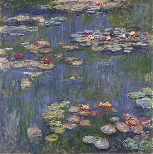 Water Lilies by Claude Monet, 1916